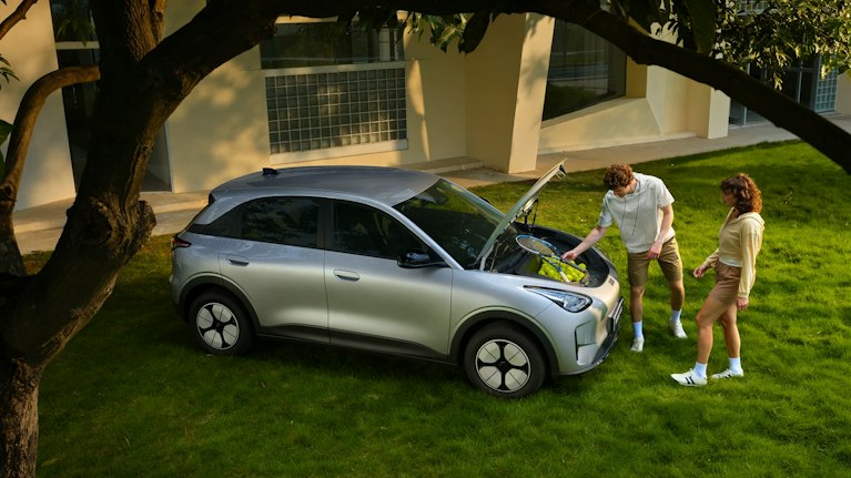 Geely E2 maximaler Stauraum