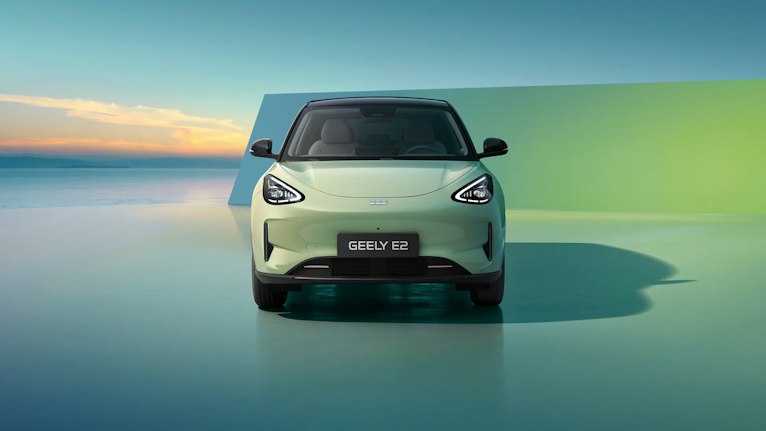 Geely E2 LÄCHELNDES FRONTDESIGN